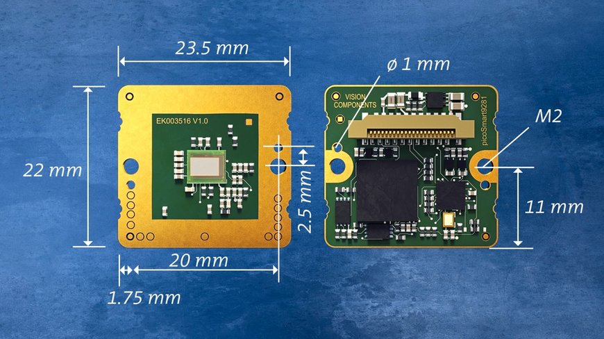 Embedded vision system with miniature footprint for OEM projects